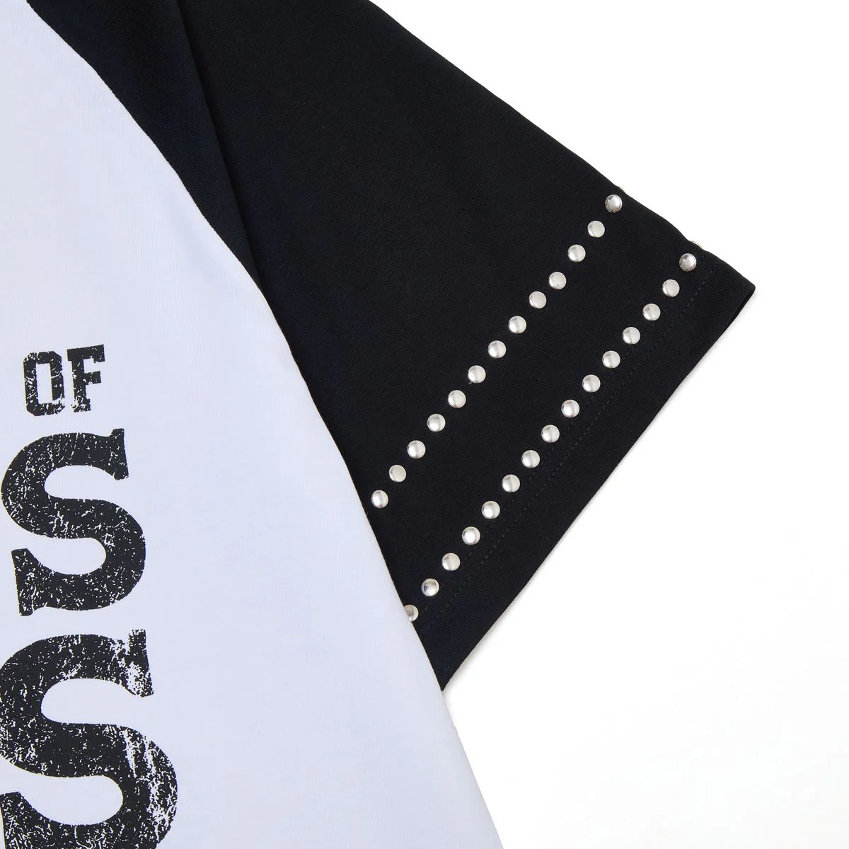 Campus “Seraph” Black Varsity Raglan Tee - Image 2