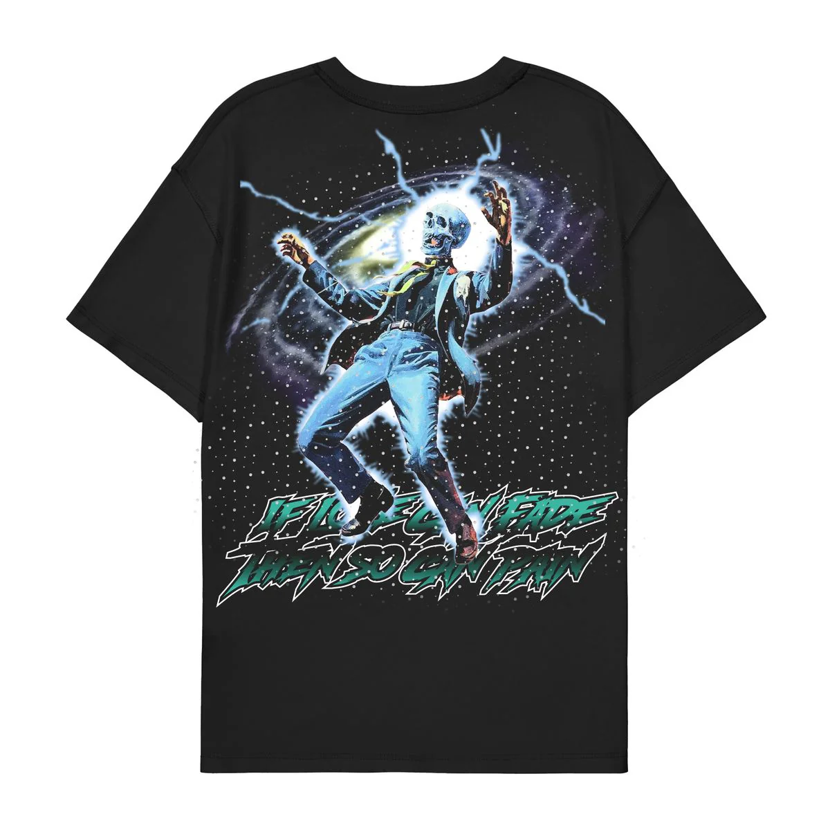 Campus “Static” Black Tee - Image 2