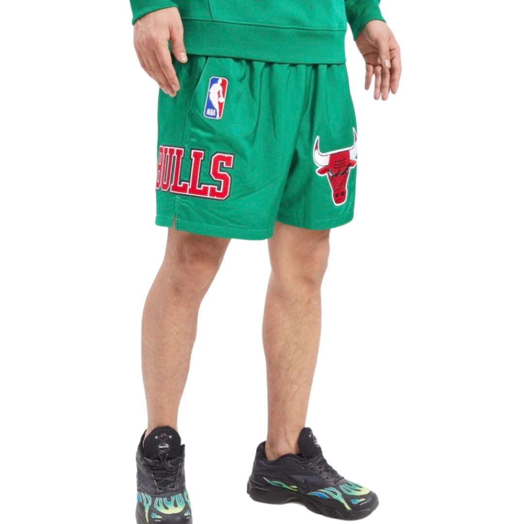 Chicago Bulls Classic Woven Short (Kelly Green) - Image 2