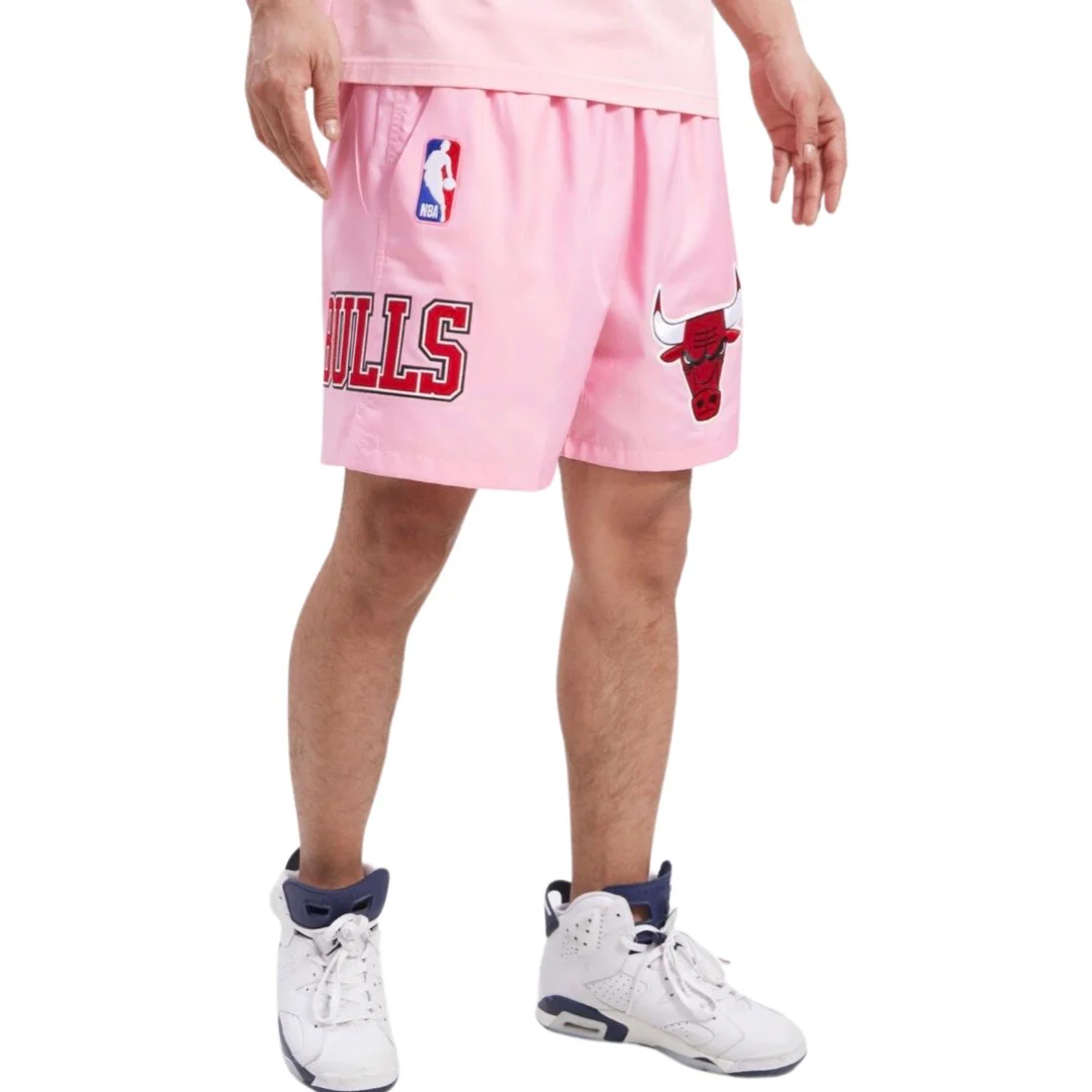 Chicago Bulls Classic Woven Short (Pink) - Image 2