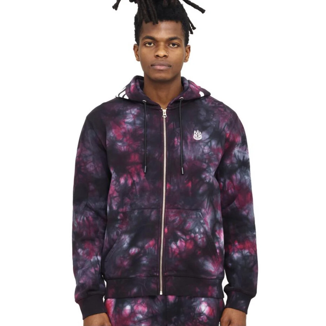 Cult Novelty Tie Dye Zip Hoodie - Image 2
