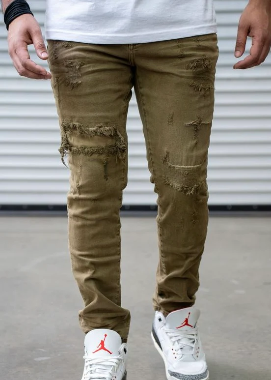 Damati Tuscany Brown Jeans (DMT-204) - Image 2