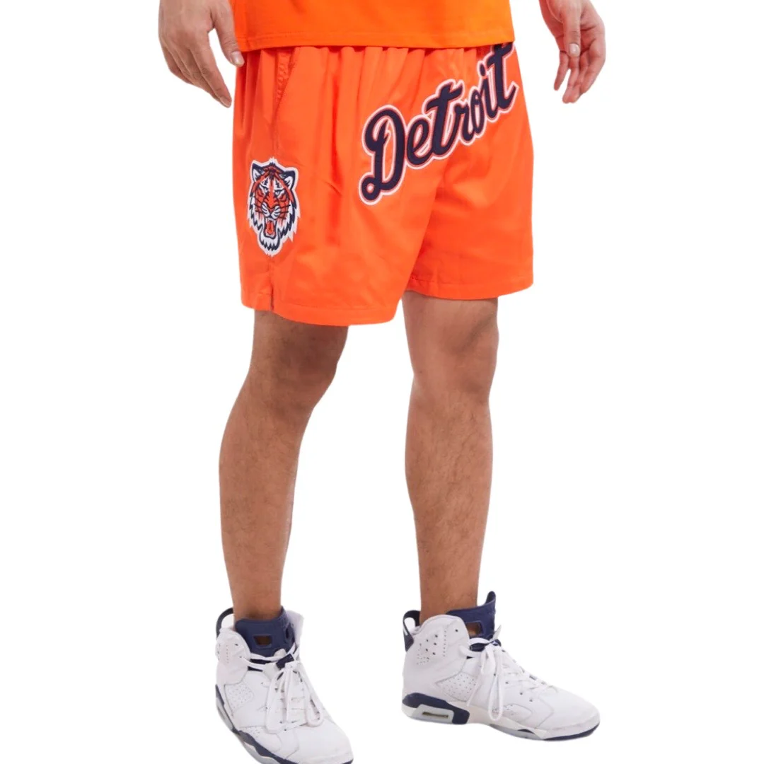 Detroit Tigers Classic Woven Short (Orange) - Image 2