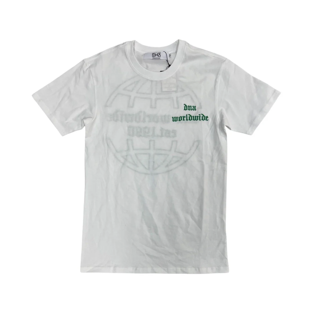 DNA Worldwide Web White/Green Tee - Image 2