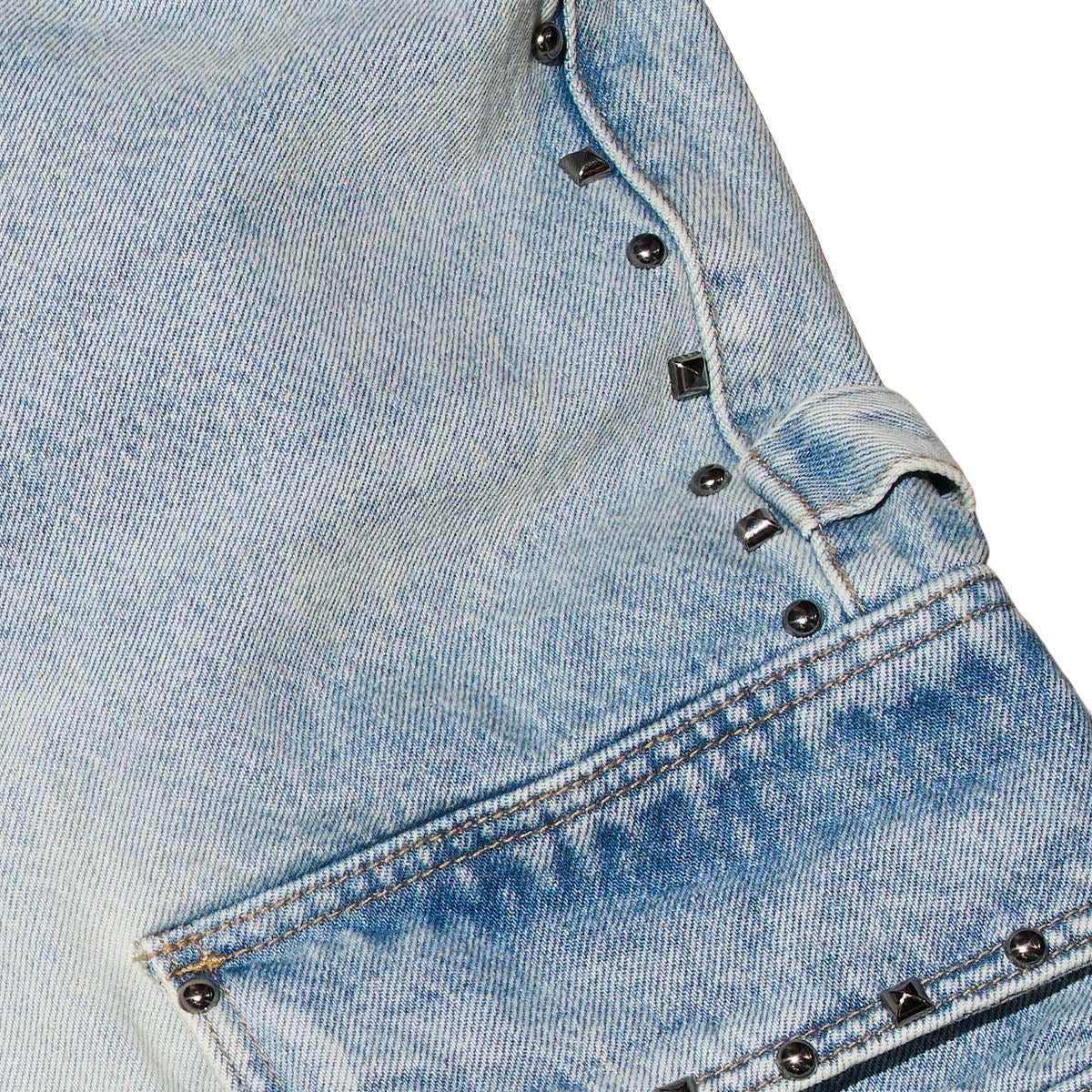 Duaa “Noble” Blue Cargo Shorts - Image 2