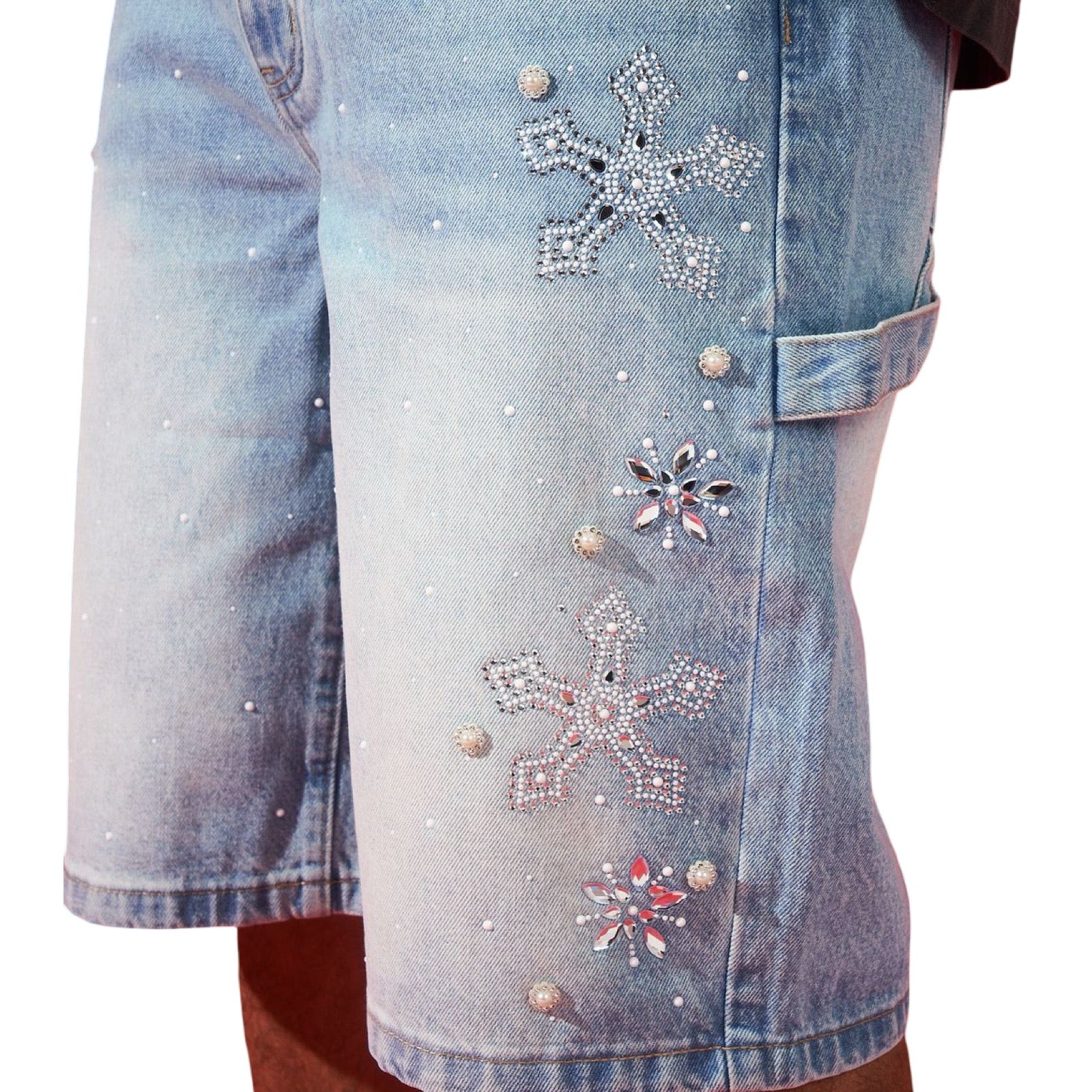 Duaa “Reward” Ice Stone Shorts - Image 2