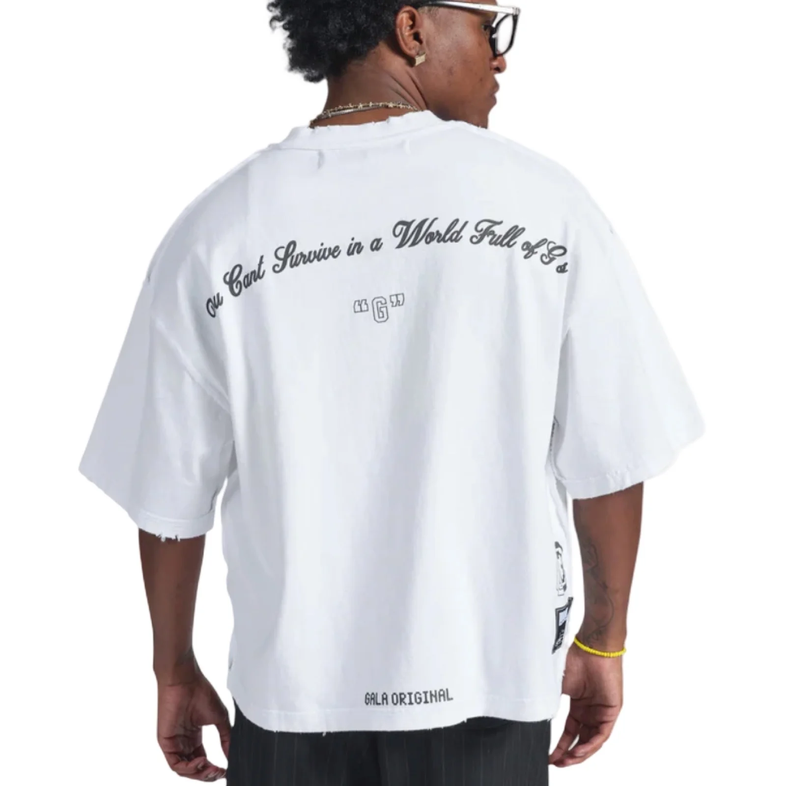 Gala “Club” White Tee - Image 2