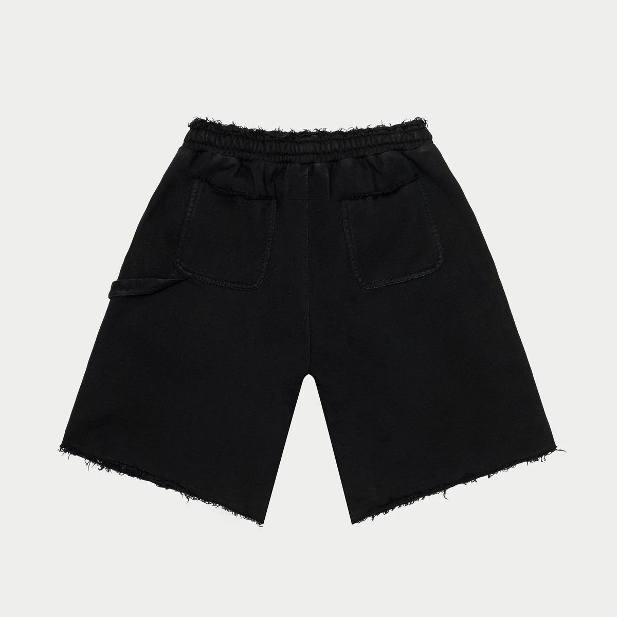 Godspeed “Carpenter” Black Distressed Shorts - Image 3