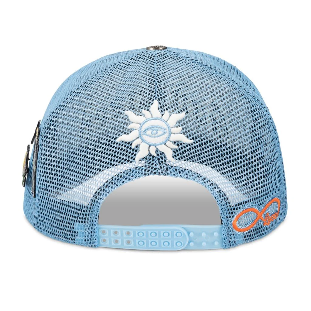 Godspeed “Forever” Sky Blue Trucker Hat - Image 4