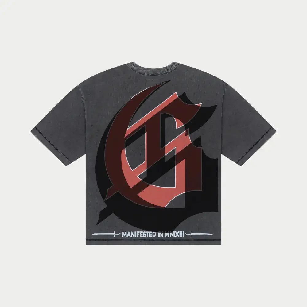 Godspeed “Sea Sick” Grey Wash Tee - Image 3