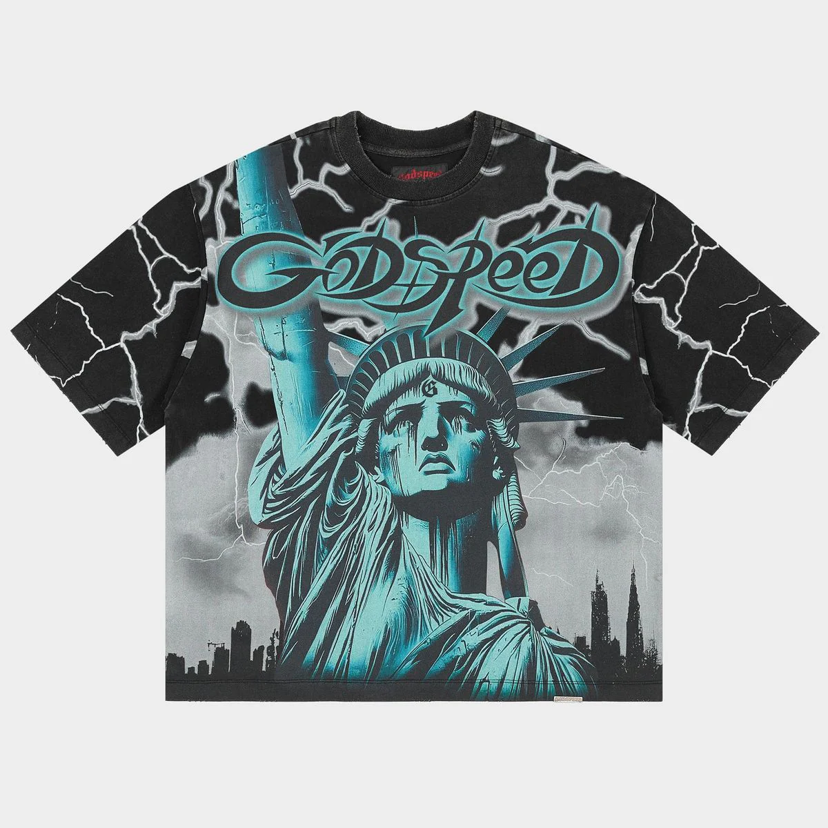 Godspeed “Voltage” Wolf Grey Tee