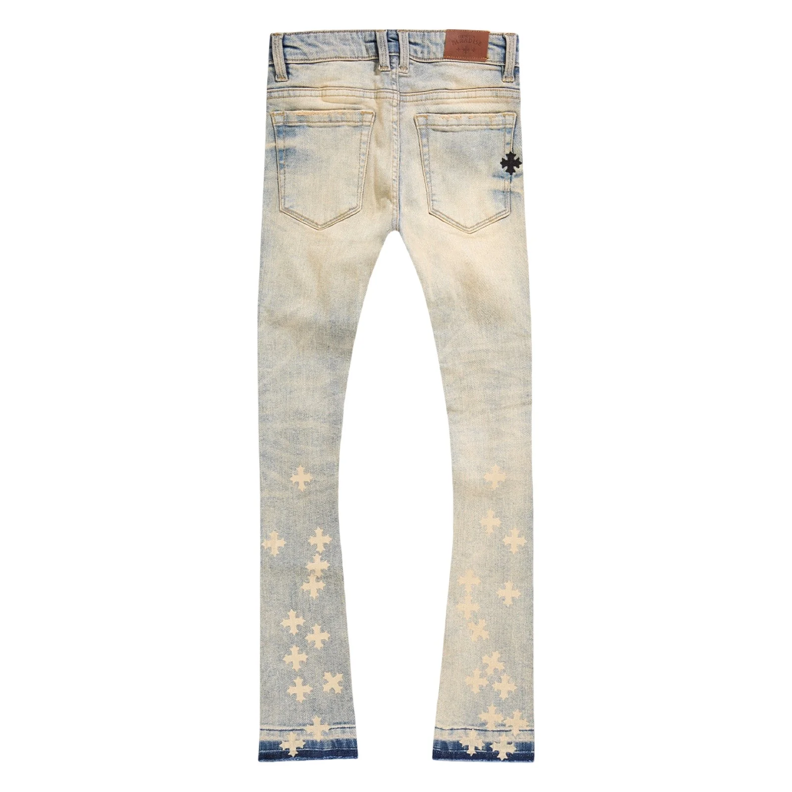 JC Kids “Paradise” Lager Stacked Jeans - Image 3