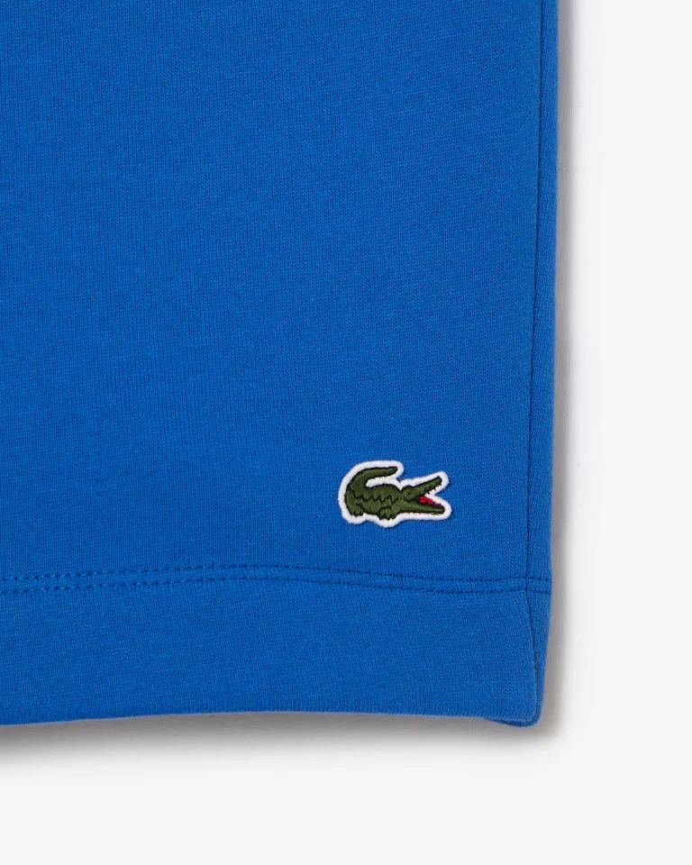 Lacoste Fleece Shorts In Blue - Image 2