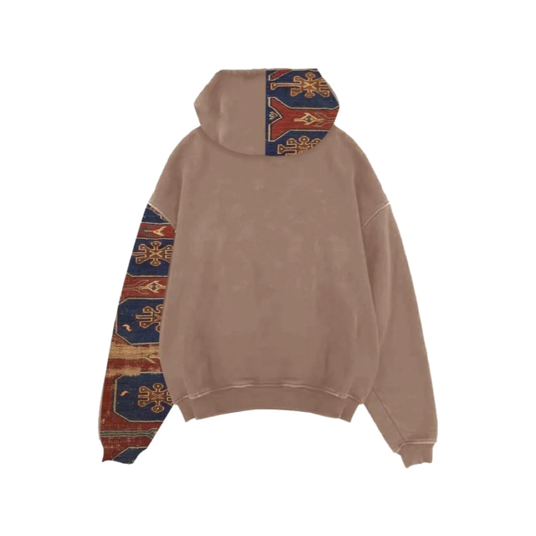 Love Closely Patchwork Hoodie - Image 2