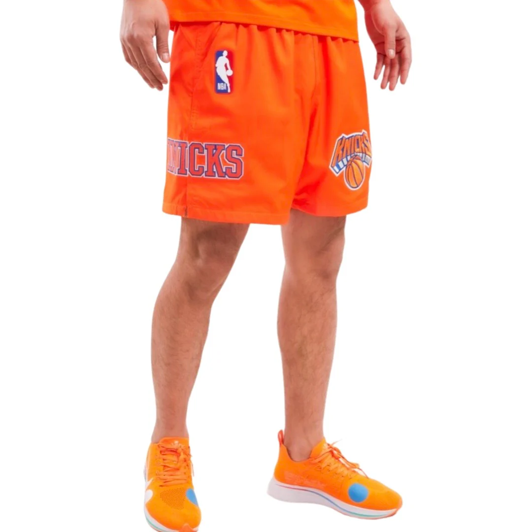New York Knicks Classic Woven Short (Orange) - Image 2