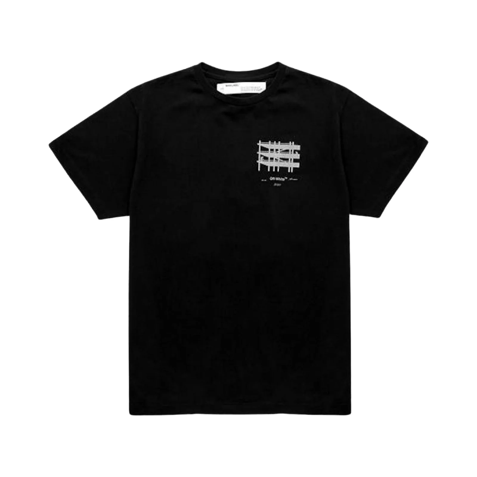 Off White 3M Industrial Black Tee - Image 2