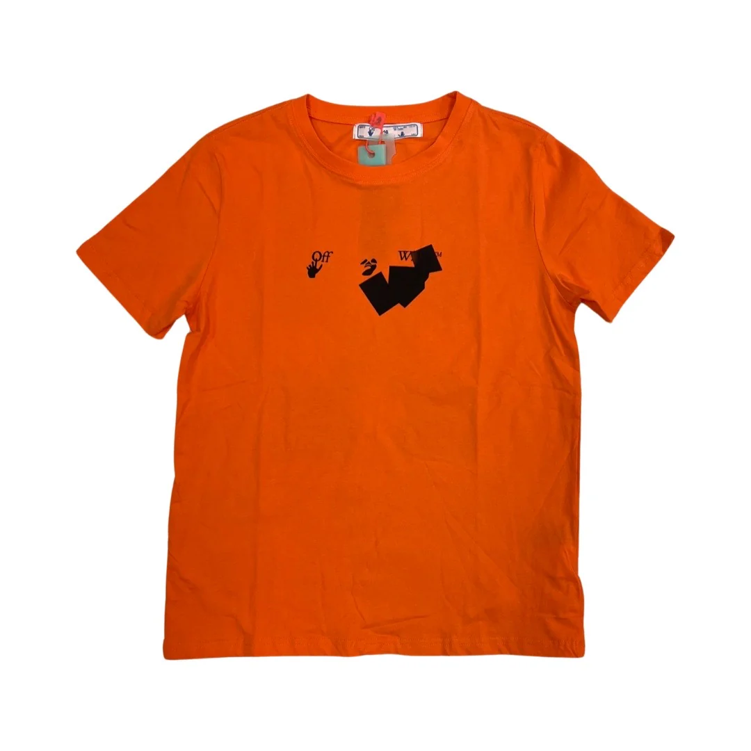 Off White Dash Arrow Orange Tee - Image 2