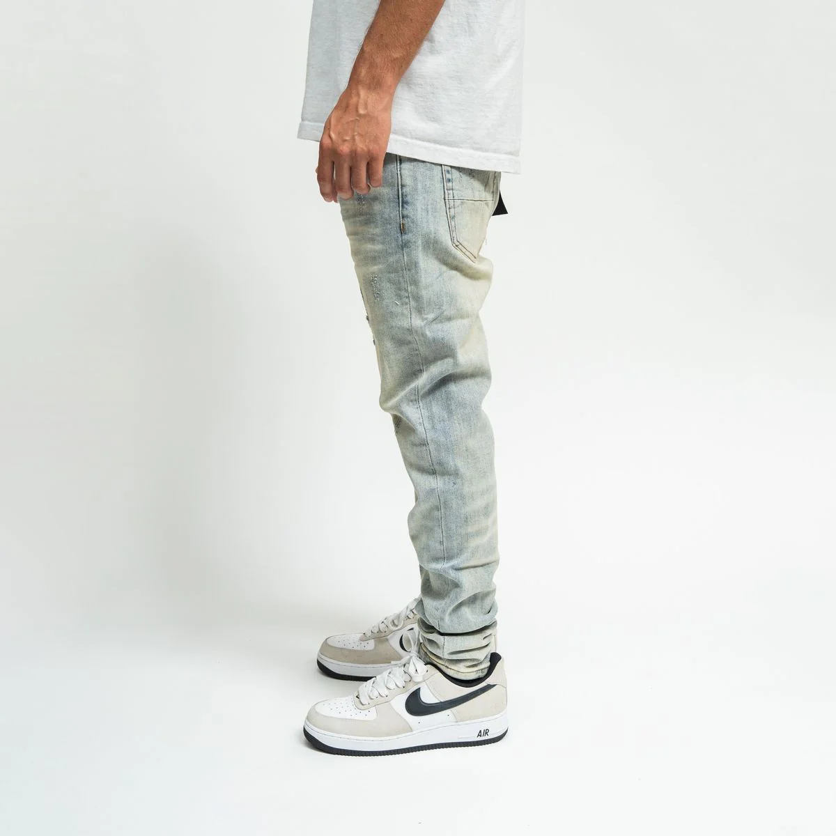 Pali “Cloud” Light Wash Jeans (NZ07) - Image 2