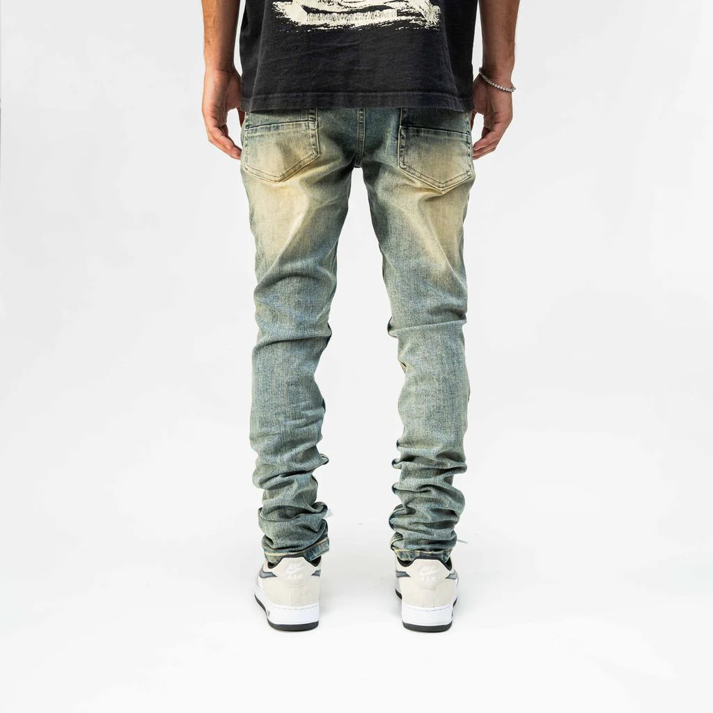 Pali “Vintage” Fade Wash Jeans (PL024) - Image 3