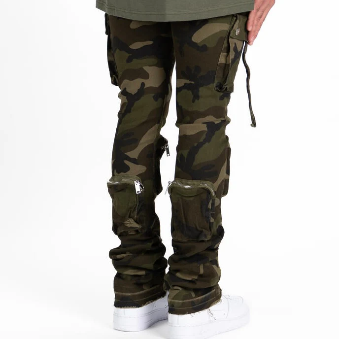 Pheelings “Never Look Back” Camo Flare Jeans - Image 2