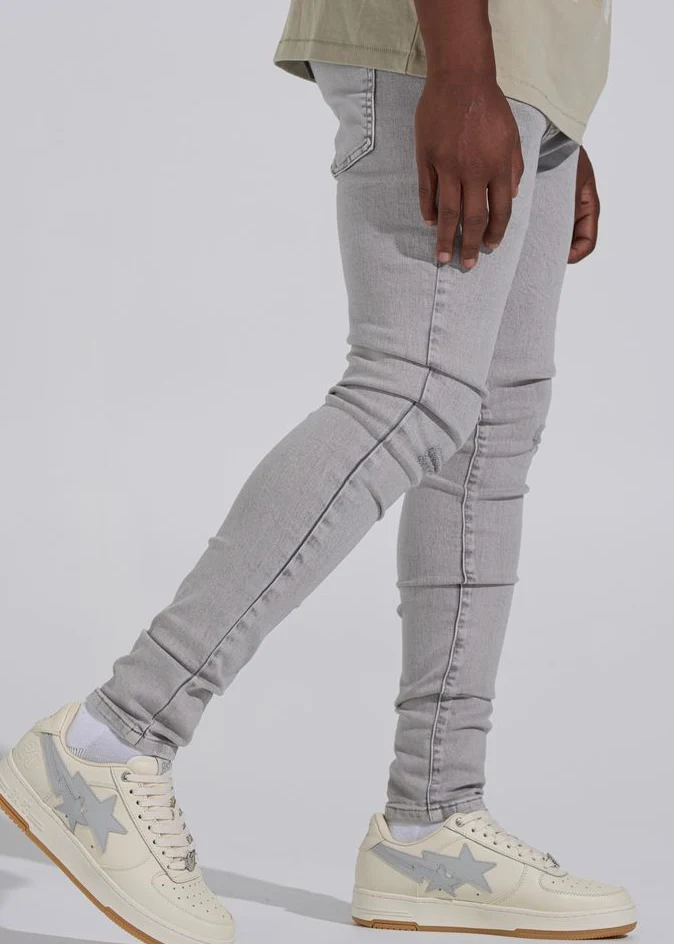 Pheelings “Silver Screen” Light Grey Skinny Jeans - Image 3