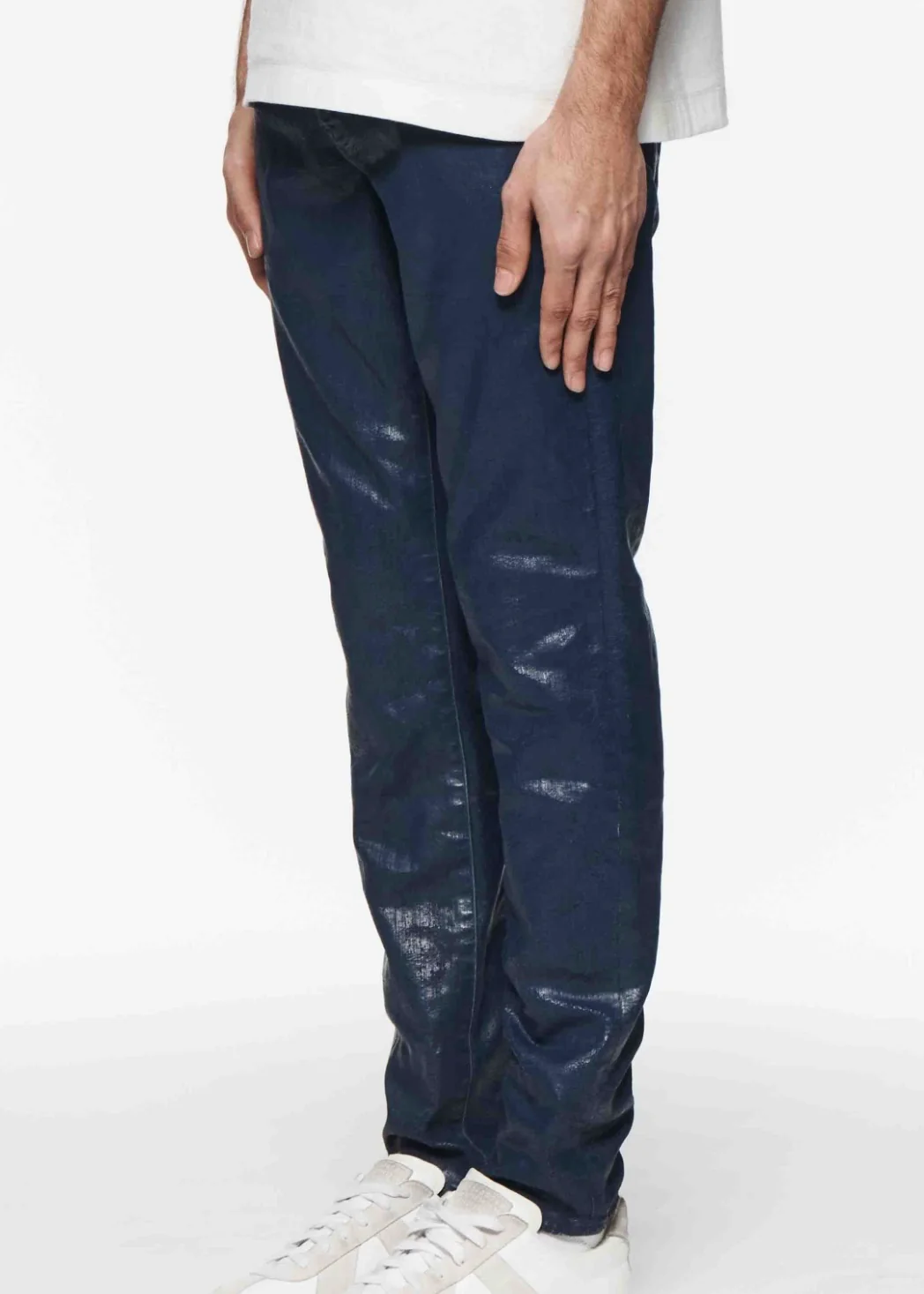 Purple Brand Blue Paint Job Jeans - Image 2