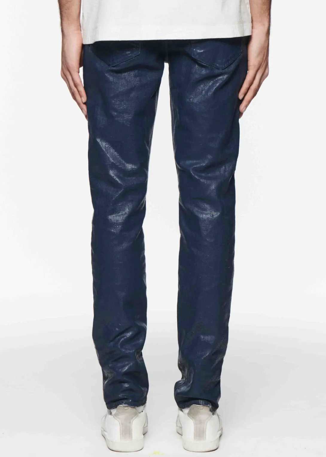 Purple Brand Blue Paint Job Jeans - Image 3