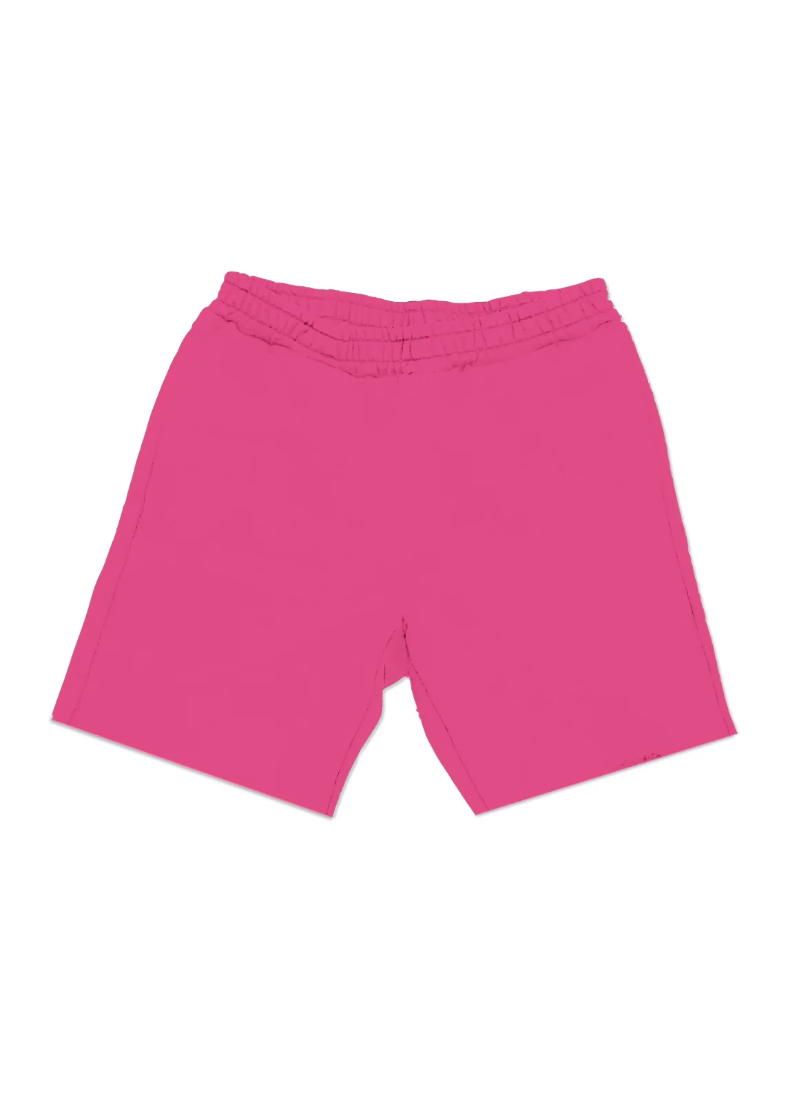 Purple Brand French Terry Wordmark Hot Pink Shorts - Image 2