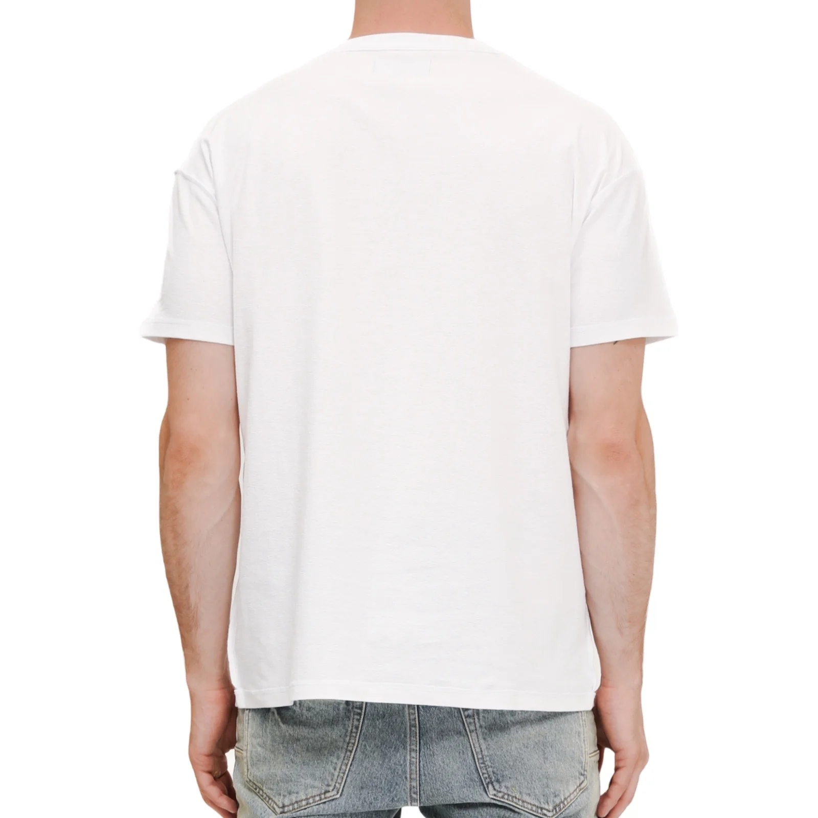 Purple Brand Shadow White S/S Tee - Image 2
