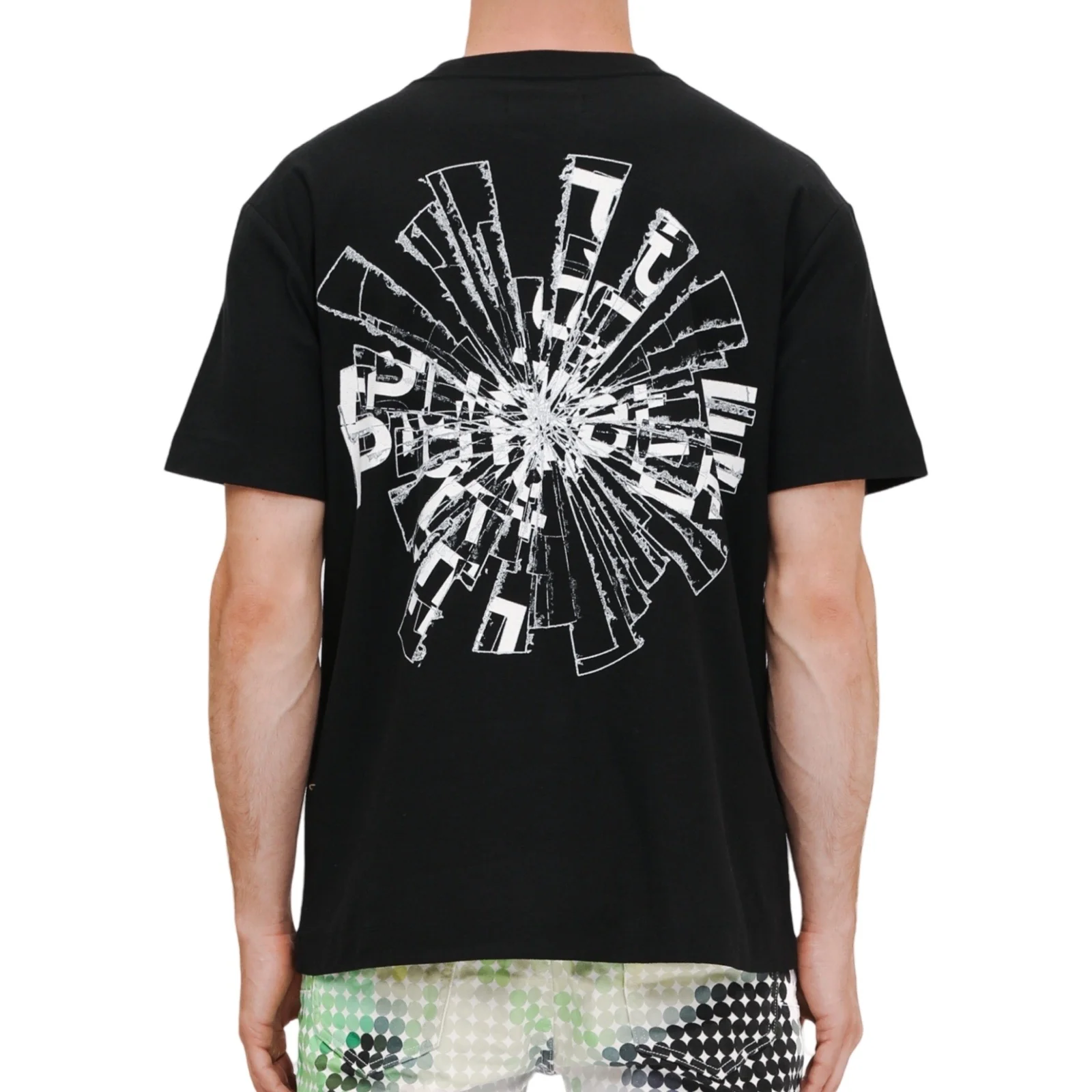 Purple Brand Shattered Black S/S Tee - Image 2