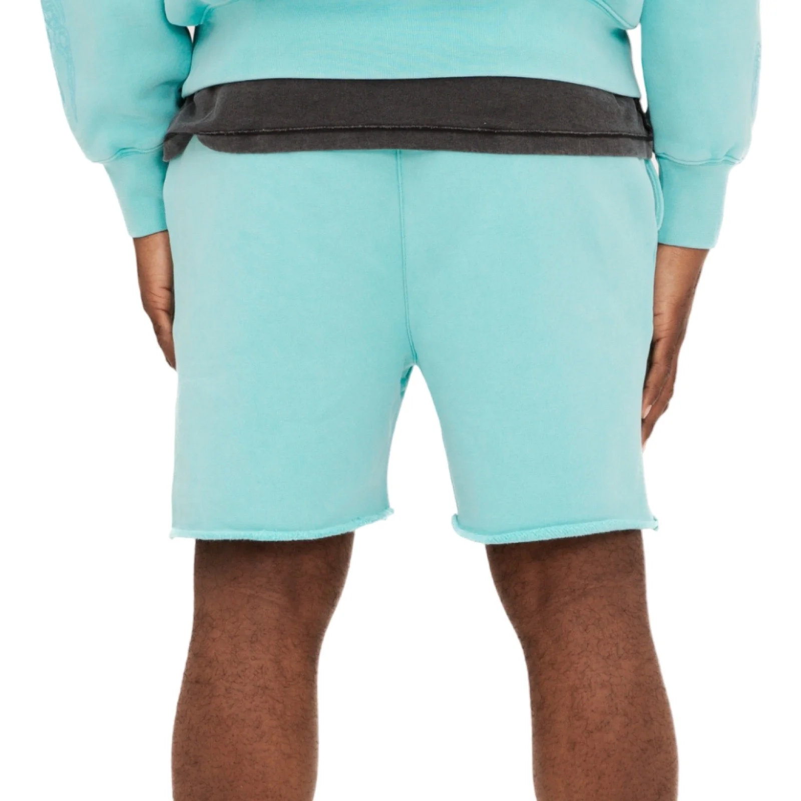 Purple Brand Stamp Teal Short - Image 2