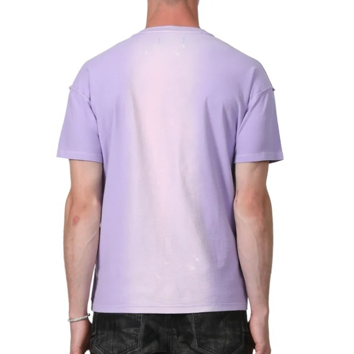 Purple Brand Textured Lavender S/S Tee - Image 2
