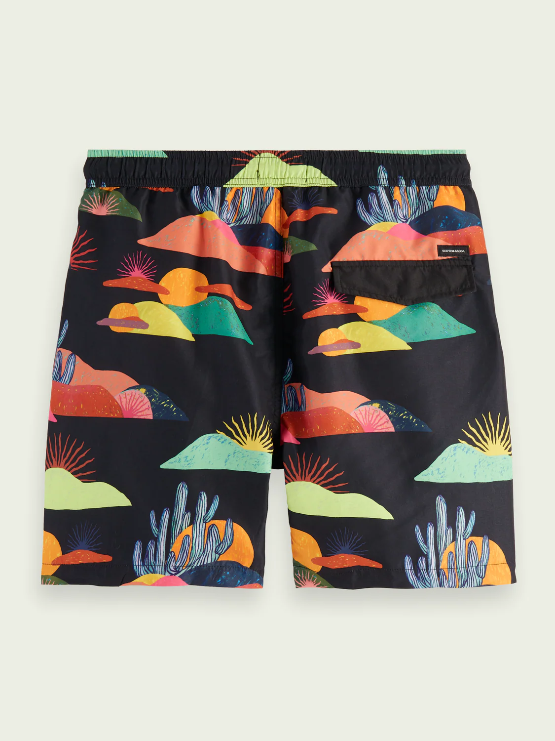 Scotch&Soda Abel Macias Printed Swim Shorts (166786) - Image 2