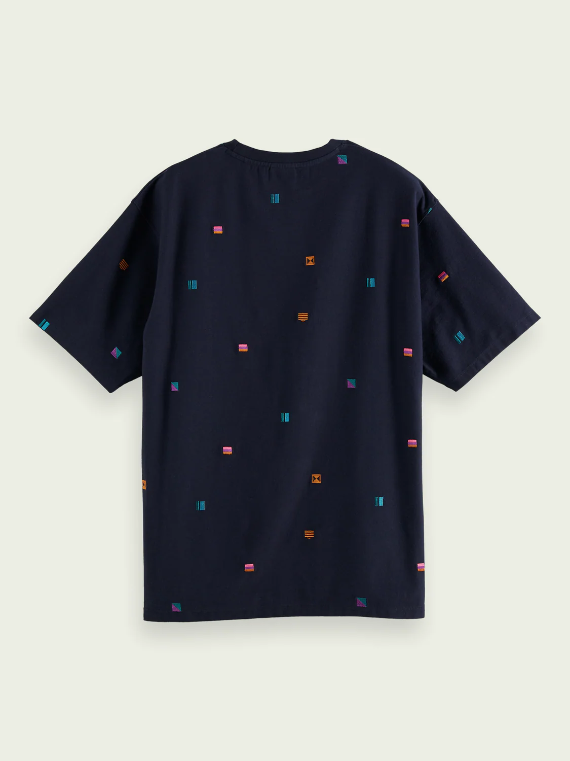 Scotch&Soda Embroidered Tee (Midnight) - Image 2