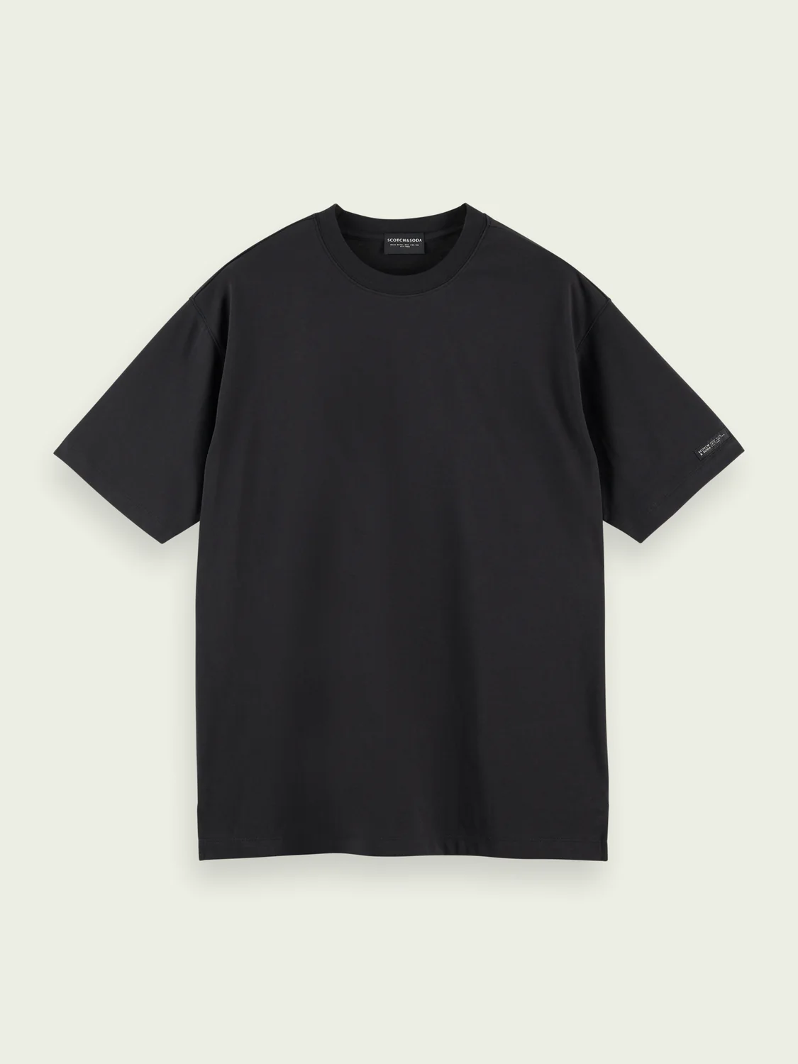 Scotch&Soda Logo Graphic Tee (Black) - Image 2