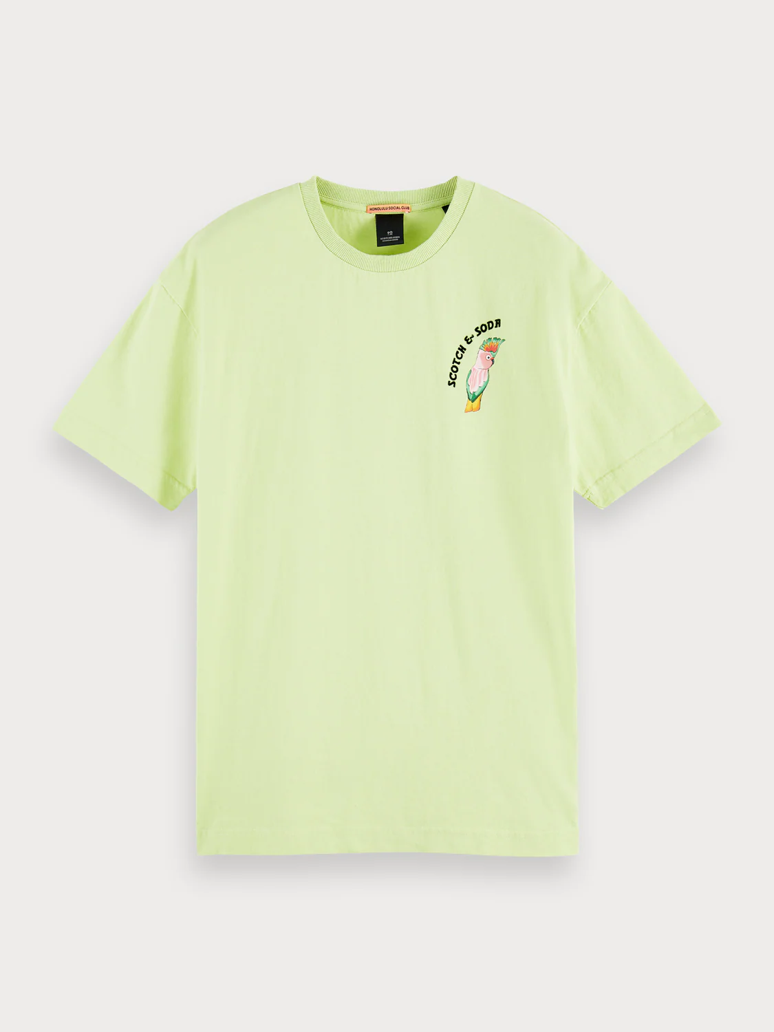 Scotch&Soda-Parrot Artwork Tee - Image 2