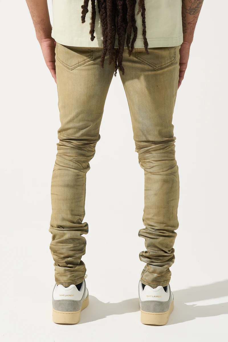 Serenede “Mocha” Earth Wash Jeans - Image 4
