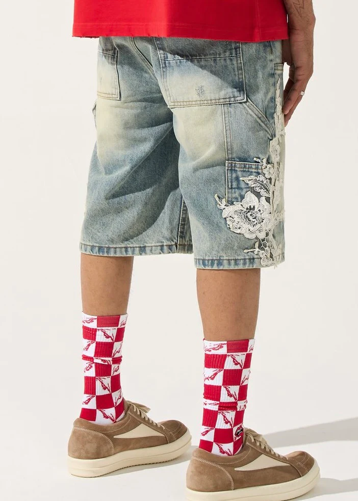 Serenede “Uni” Vintage Denim Shorts - Image 2