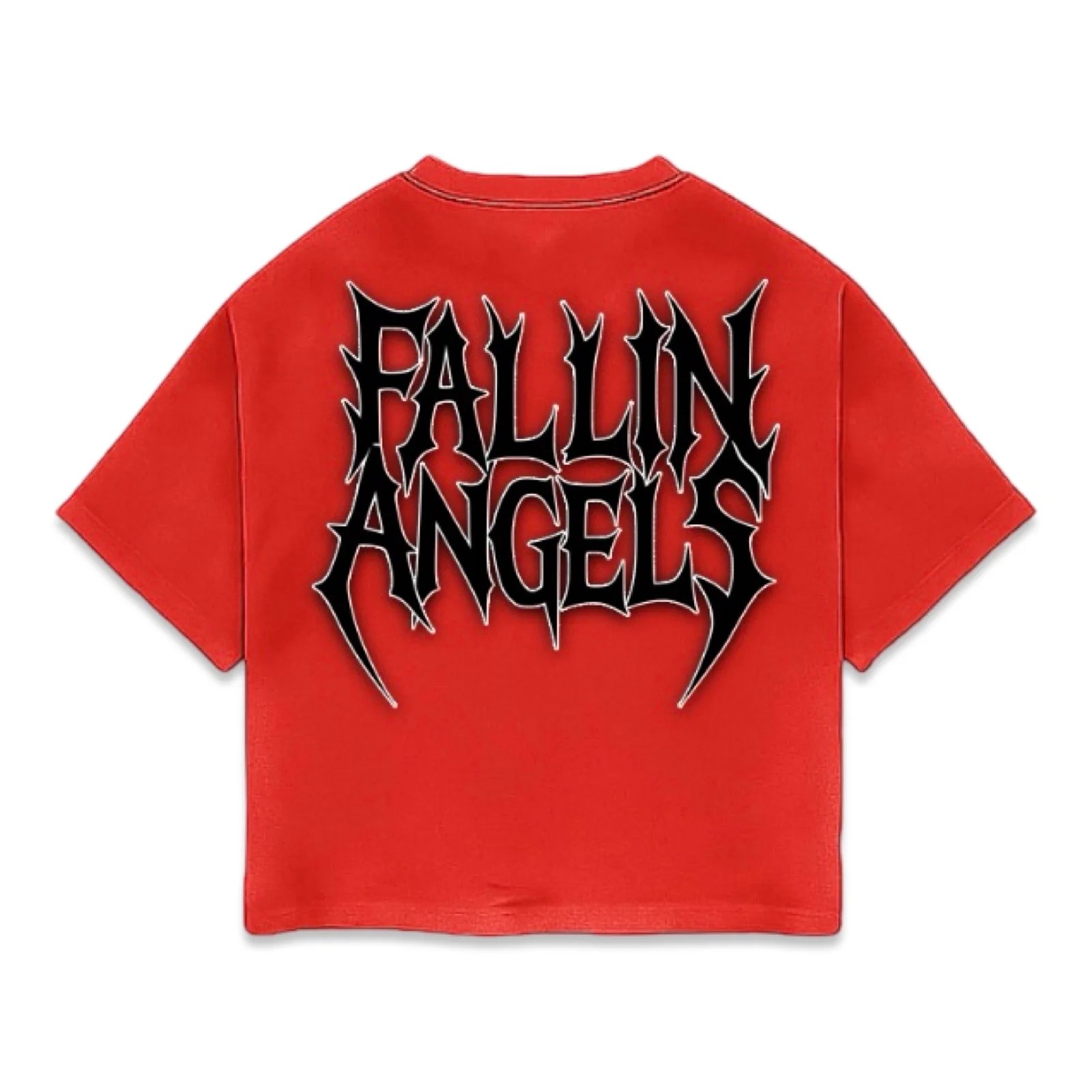 Shattered Hearts “Fallin Angels” Red Tee - Image 2