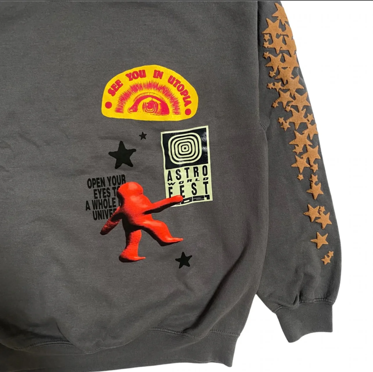 Travis Scott Astroworld 2021 Houston Crewneck - Image 3