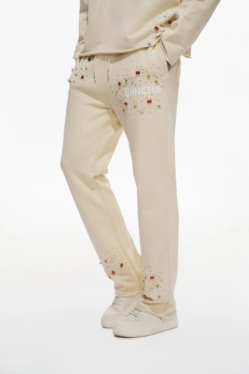 TRNCHS Diamond Cream Jogging Set - Image 5