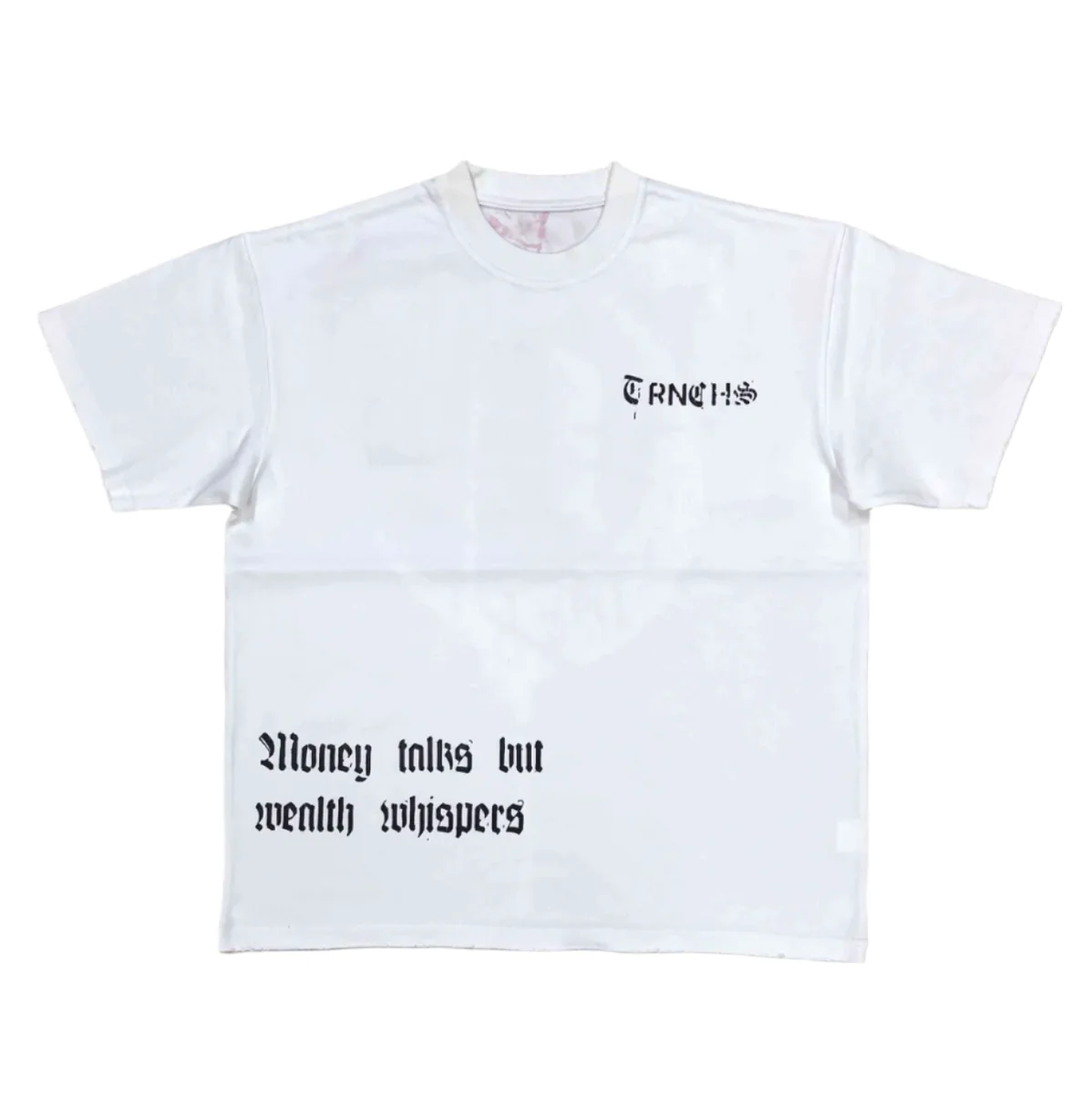 TRNCHS “Money Talks” White Tee - Image 2