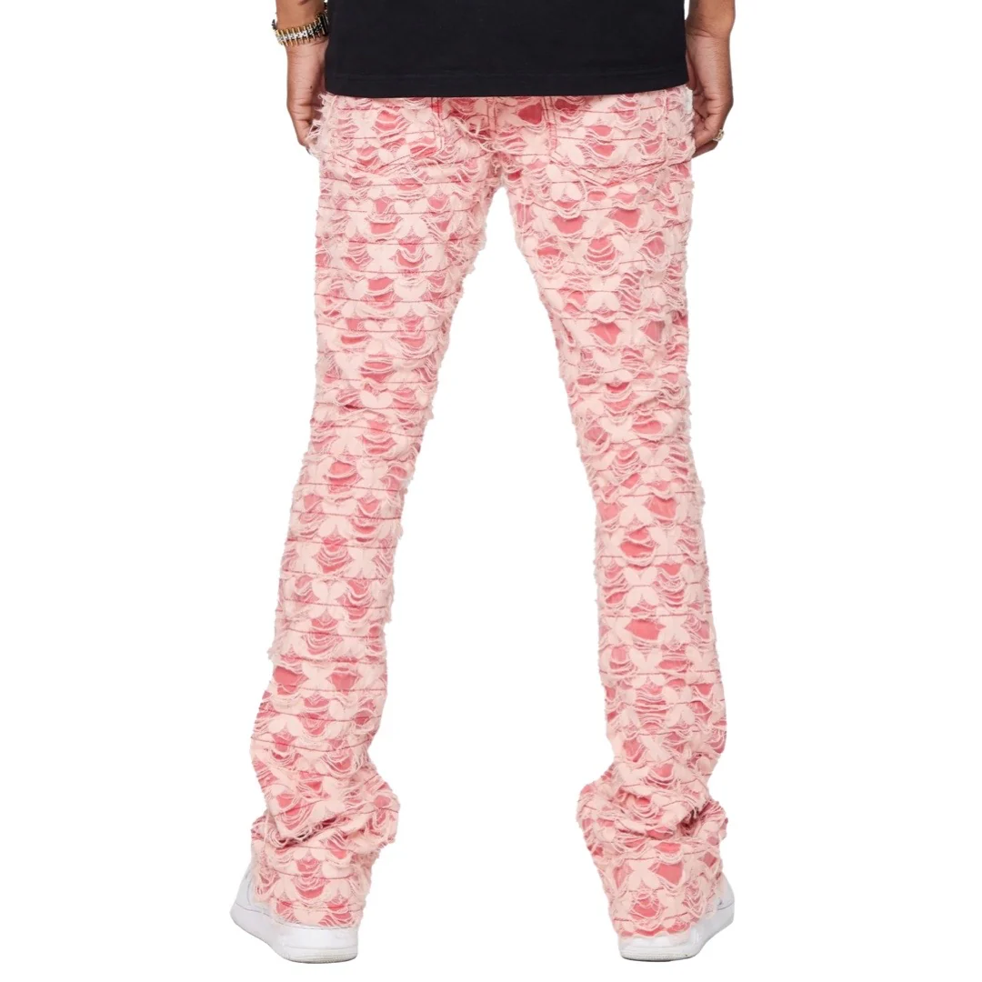 Valabasas “Evolved” Red Stacked Jeans - Image 2