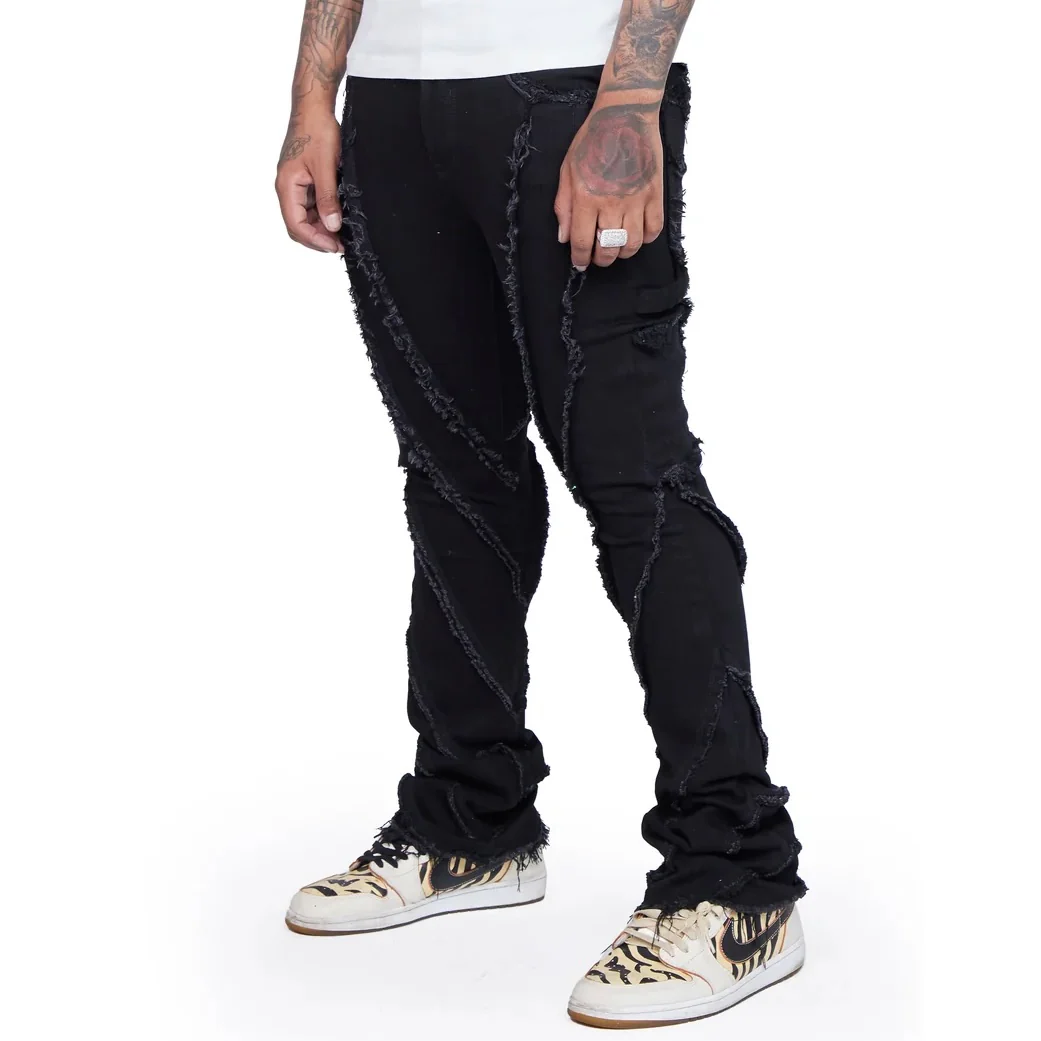 Valabasas “Stoic” Black Stacked Jeans - Image 2