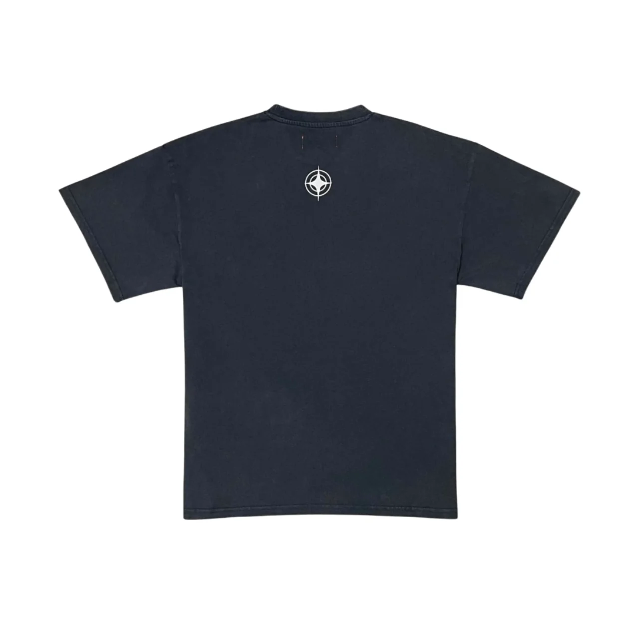 Wrathboy Wolf Skull Vintage Black Tee - Image 2
